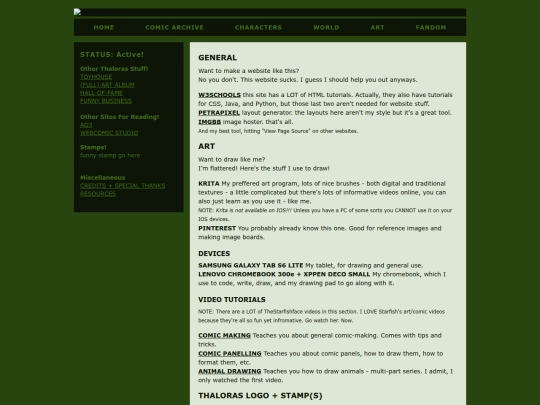 resources screenshot
