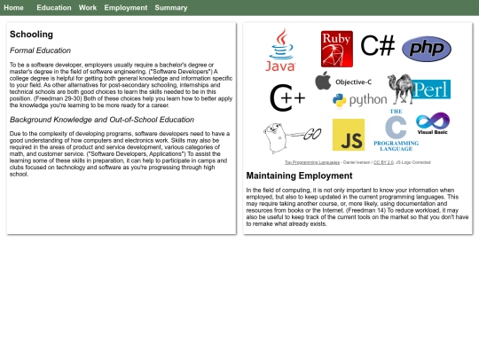 9GCareerProject/Education screenshot