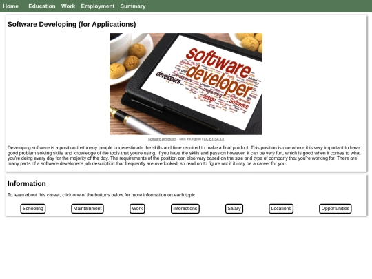 9GCareerProject screenshot