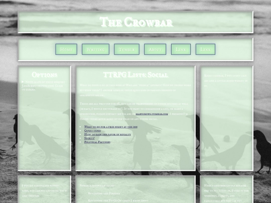 TTRPG/socialhub screenshot