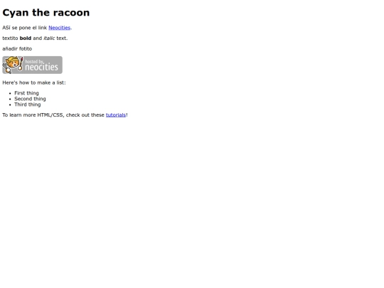 index screenshot