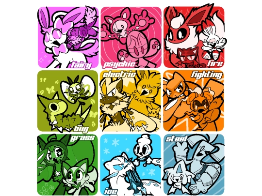 types screenshot