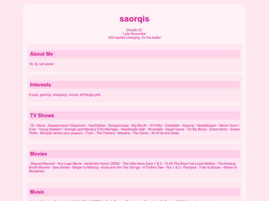 index screenshot