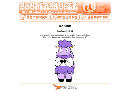 html/delilah screenshot
