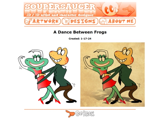 html/frogdance screenshot