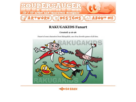 html/rakugaki screenshot