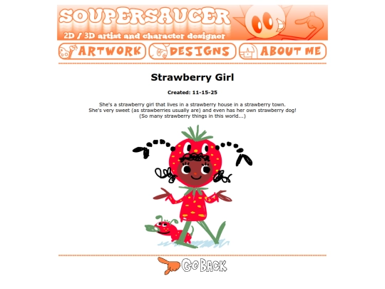 html/strawberrygirl screenshot