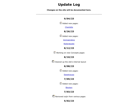 log screenshot