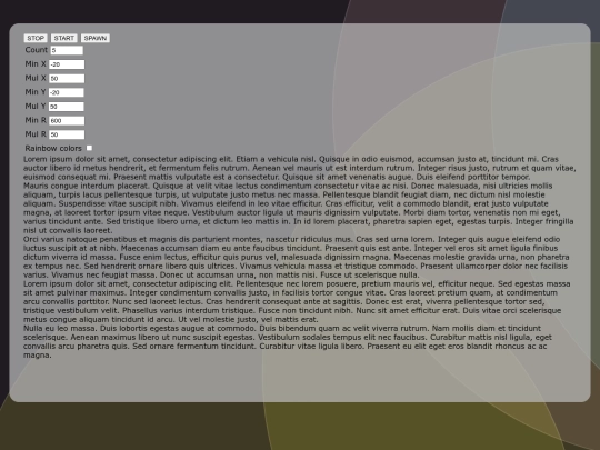 circles screenshot