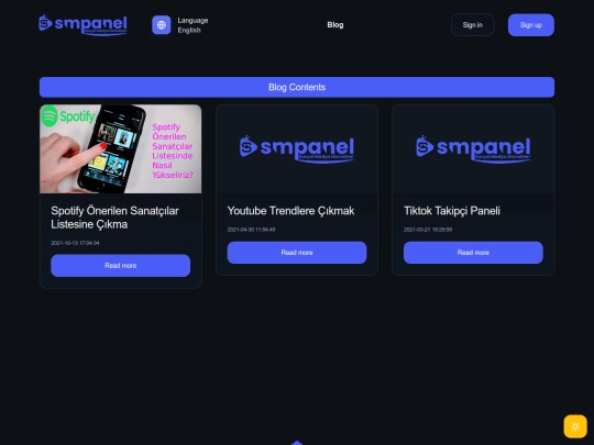 en/blog screenshot