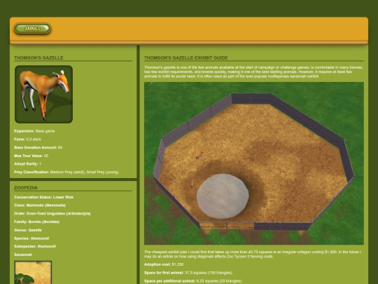 gazelle screenshot