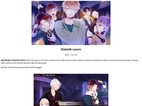 CaptainsLog/Reviews/Gaymes/DiabolikLovers screenshot