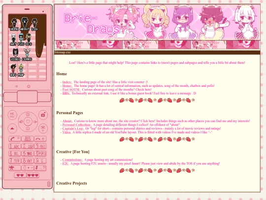 MiscPages/Sitemap screenshot