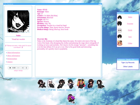 OCs/18782/Characters screenshot