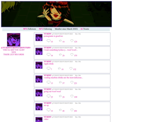 OCs/18782/Online/Twitter/Yukio_Twitter screenshot