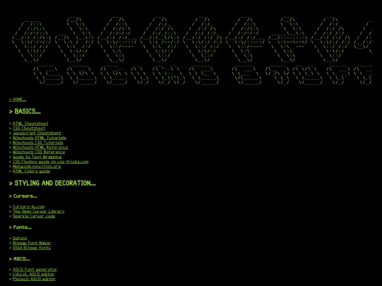 nav/htmlcss screenshot