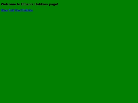 Hobbies screenshot