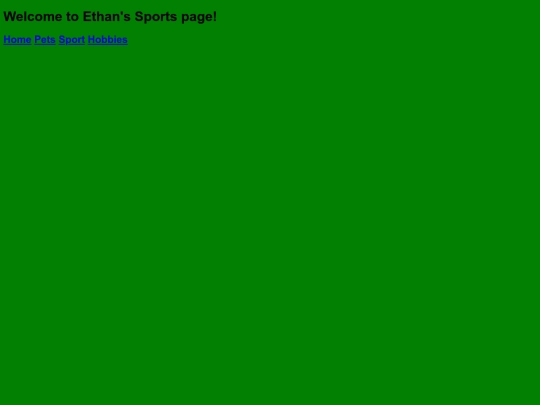 Sports screenshot