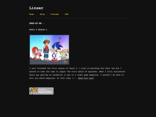 index screenshot