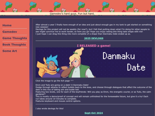 Devlogs/mero_devlog_home screenshot