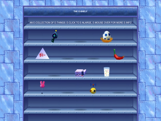e-shelf screenshot