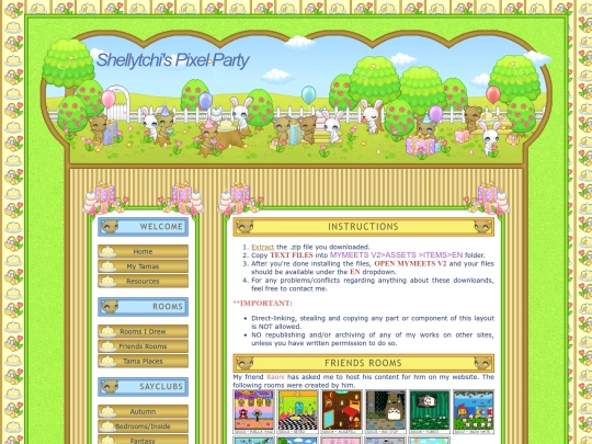 content/friends-rooms screenshot