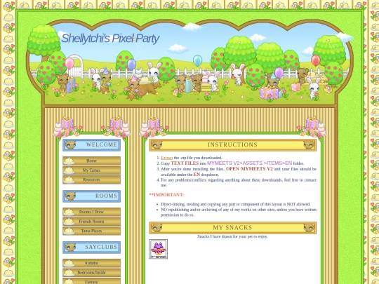 content/mysnacks screenshot
