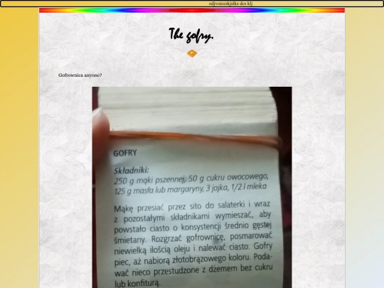 gofry screenshot
