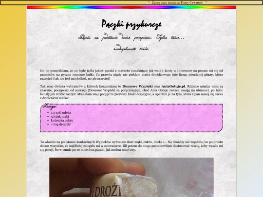 paczki screenshot