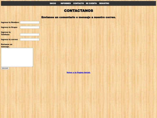 Contacto screenshot