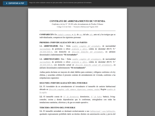 ContratodeArriendo screenshot