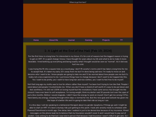 journal/0001 screenshot