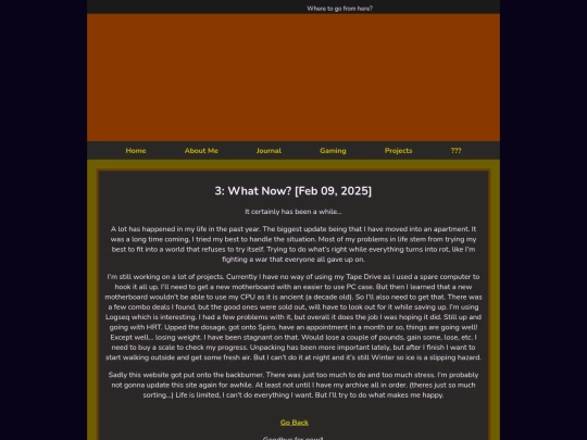 journal/0003 screenshot