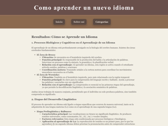 idiomas screenshot