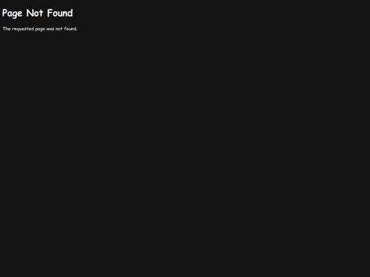not_found screenshot