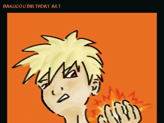bakugoubirthdayart screenshot