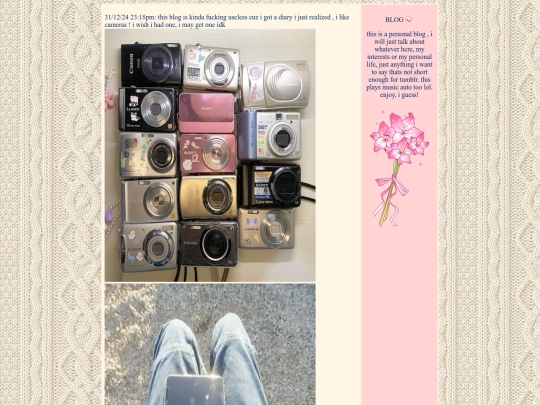blog screenshot