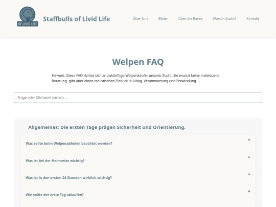 faq screenshot
