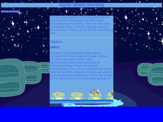 virtualpets screenshot
