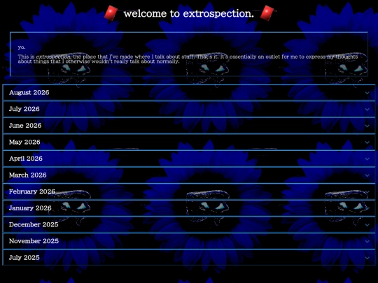 extrospection screenshot
