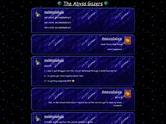 fanfictioninfrastructure/messagething3 screenshot