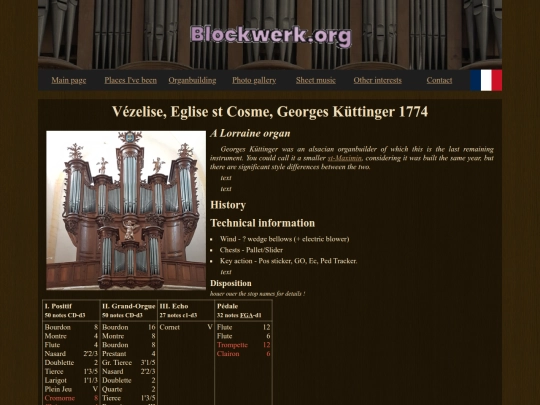 en/organs/vezelise screenshot