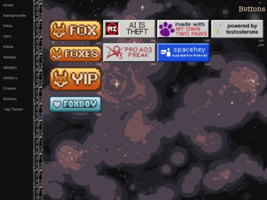 *Pages/buttons screenshot