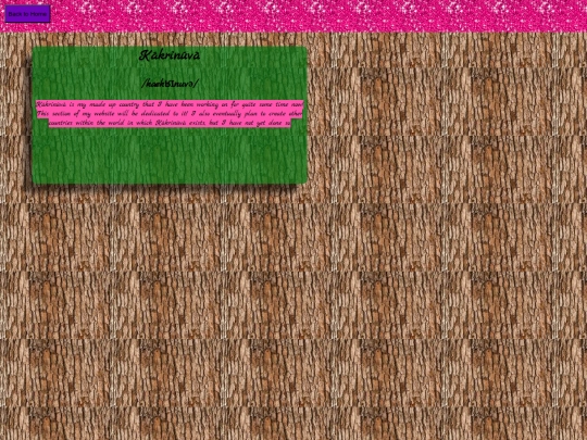 Kákrinúvà/Homepage screenshot