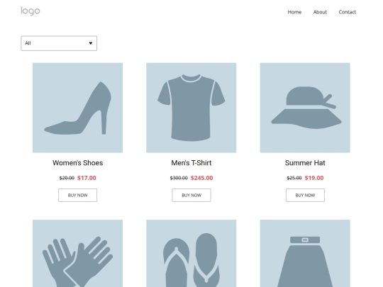 Site2/products/products screenshot