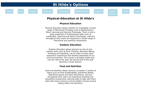 Physical-Education screenshot