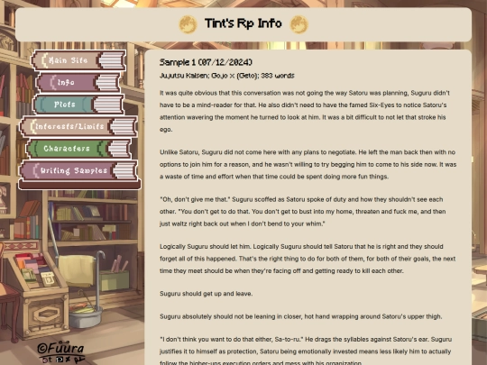 rpInfo/writingsamples screenshot