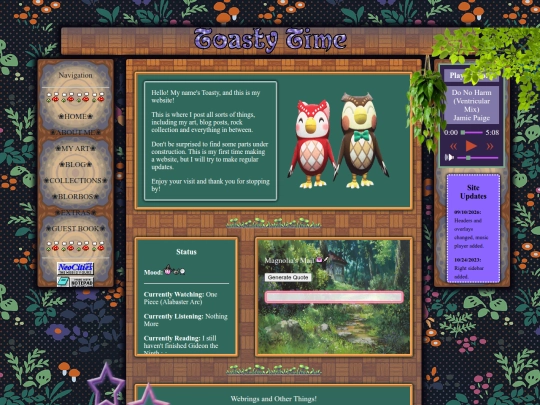 homepage screenshot
