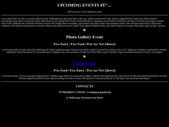event/event screenshot