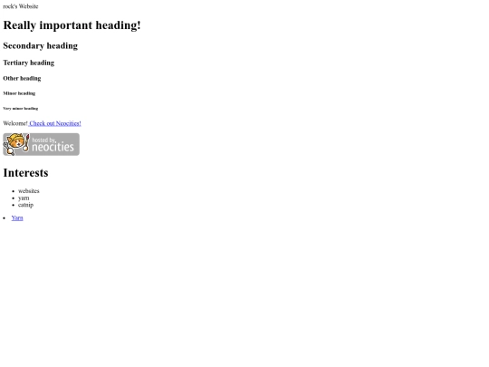 index screenshot